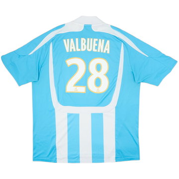 2007-08 Olympique Marseille Away Shirt Valbuena #28 - 6/10 - (XL)