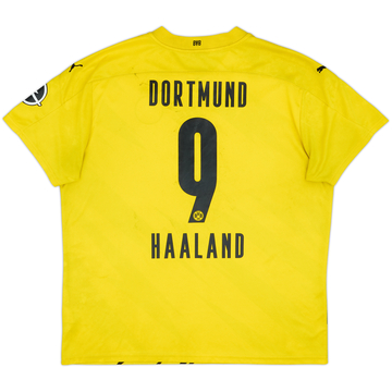 2020-21 Borussia Dortmund Home Shirt Haaland #9 - 5/10 - (XXL)