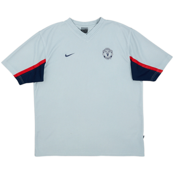 2003-04 Manchester United Nike Training Shirt - 8/10 - (L)