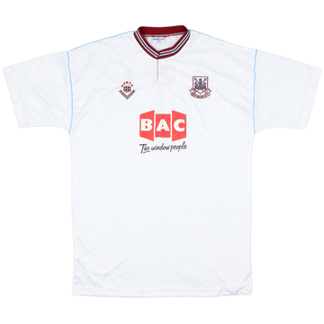 1989-90 West Ham Away Shirt - 10/10 - (L/XL)