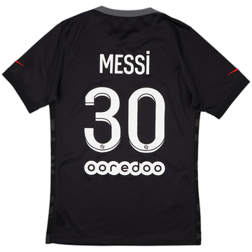 2021-22 Paris Saint-Germain Third Shirt Messi #30 - 8/10 - (S)