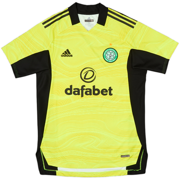 2021-22 Celtic Authentic GK S/S Shirt - 9/10 - (M)