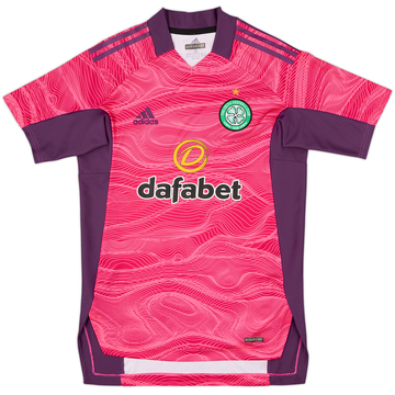 2021-22 Celtic Authentic GK S/S Shirt - 10/10 - (S)