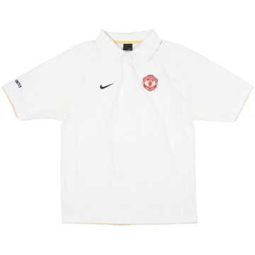 2006-07 Manchester United Nike Polo Shirt - 8/10 - (M)