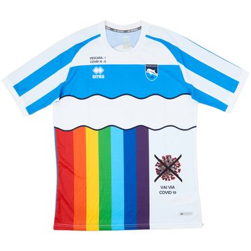 2020 Pescara Special Edition 'Vai Va COVID19' Home Shirt - 10/10 - (3XL)