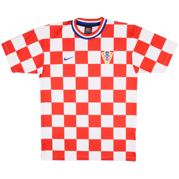 2000-02 Croatia Basic Home Shirt - 9/10 - (XL.Boys)
