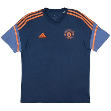 2022-23 Manchester United adidas Cotton Tee - 8/10 - (M)