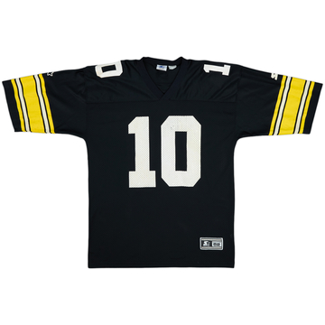 1995-96 Pittsburgh Steelers Stewart #10 Starter Home Jersey - 5/10 - (XL)