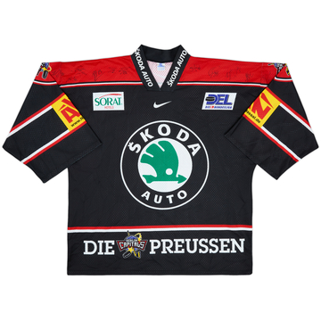 1999-00 Berlin Capitals Ulrich ##47 'Signed' Nike Home Jersey - 9/10 - (XL)