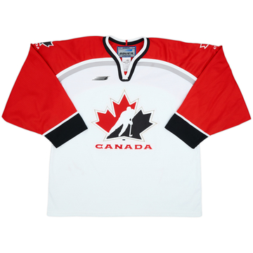 1998-99 Canada National Hockey Team Bauer Home Jersey - 8/10 - (L)