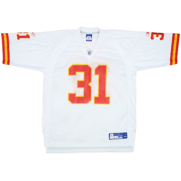 2005-06 Kansas City Chiefs Holmes #31 Reebok On Field Away Jersey - 8/10 - (XL)