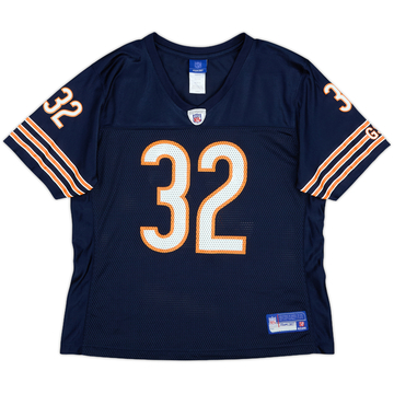 2007 Chicago Bears Benson #32 Reebok On Field Home Jersey Womens - 9/10 - (L)