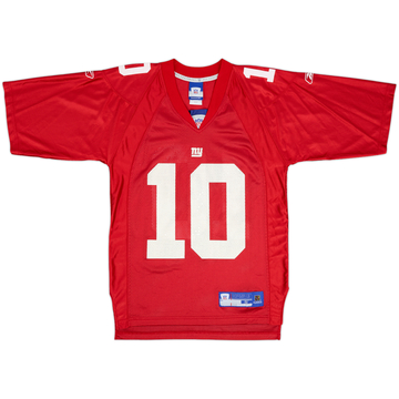 2005-06 New York Giants Manning #10 Reebok On Field Alternate Jersey - 9/10 - (S)