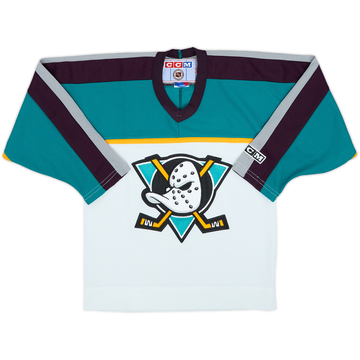 1997-98 Mighty Ducks of Anaheim CCM Alternate Jersey - 8/10 - (M.Boys)