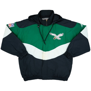 1990-95 Philadelphia Eagles Apex One Rain Coat - 8/10 - (L)