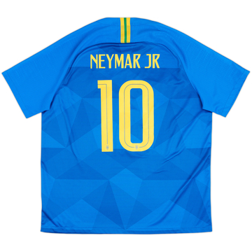 2018-19 Brazil Away Shirt Neymar Jr #10