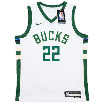 2017-24 Milwaukee Bucks Middleton #22 Nike Swingman Home Jersey (M.Kids)