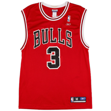 2002-06 Chicago Bulls Chandler #3 Reebok Away Jersey (Excellent) M