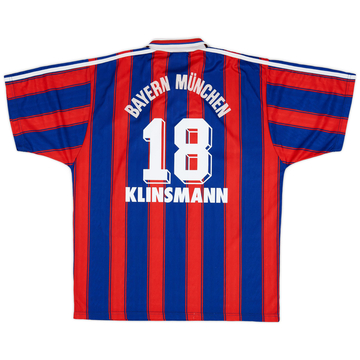 1995-97 Bayern Munich Home Shirt Klinsmann #18VS