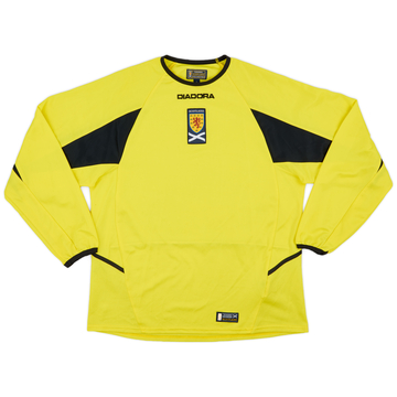 2003-04 Scotland GK Shirt - 9/10 - (S)