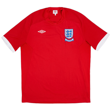 2010-11 England 'South Africa' Away Shirt - 8/10 - (XL)