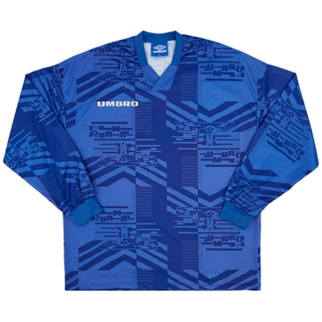1990s Umbro Template L/S Shirt - 9/10 - (XL)