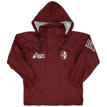 2005-06 Torino Asics 1/4 Zip Rain Jacket - 6/10 - (M.Boys)