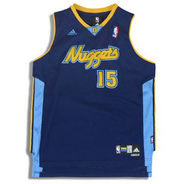 2006-10 Denver Nuggets Anthony #15 adidas Swingman Jersey (Alternate) Y