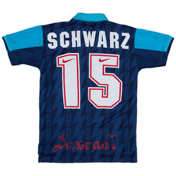 1994-95 Arsenal Away Shirt Schwarz #15 - 6/10 - (L.Boys)