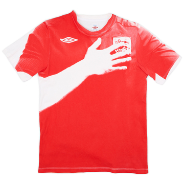 2011-12 England Umbro Grahpic Tee - 9/10 - (M)