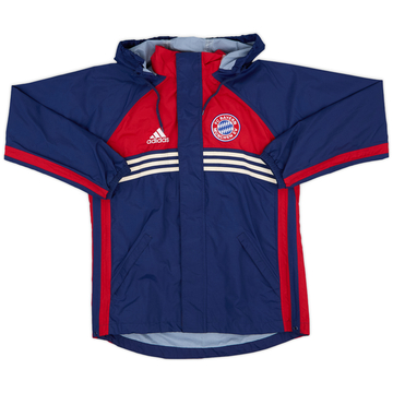 1998-00 Bayern Munich adidas Hooded Rain Jacket - 6/10 - (XL.Boys)