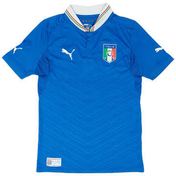 2012-13 Italy Home Shirt - 8/10 - (XS)