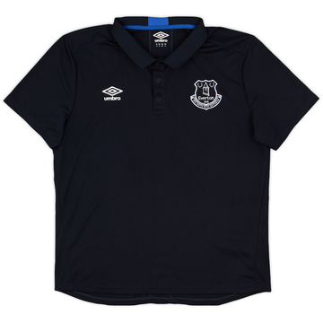 2016-17 Everton Umbro Polo Shirt - 9/10 - (XL)