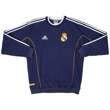 1999-00 Real Madrid adidas Sweat Top - 8/10 - (M)