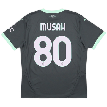 2024-25 AC Milan Third Shirt Musah #80