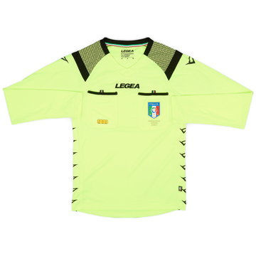 2014-15 Italy Legea Referee L/S Shirt - 9/10 - (M)