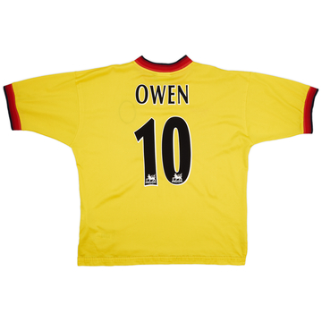 1997-99 Liverpool Away Shirt Owen #10 - 6/10 - (XL)