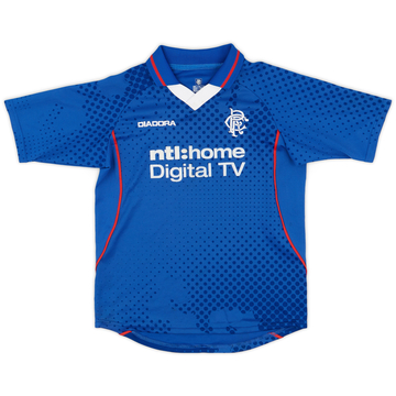 2002-03 Rangers Home Shirt - 9/10 - (M.Boys)
