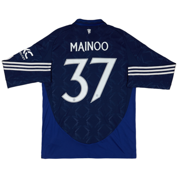 2024-25 Manchester United Away L/S Shirt Mainoo #37