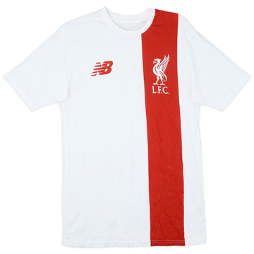 2015-16 Liverpool New Balance Cotton Tee - 8/10 - (M)