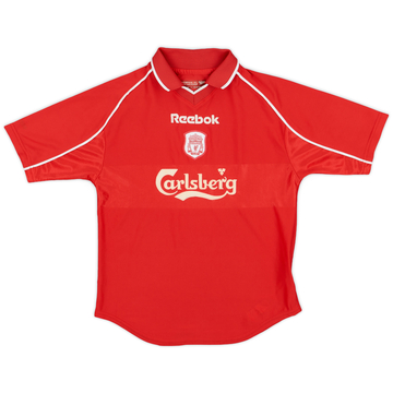 2000-02 Liverpool Home Shirt - 9/10 - (M.Boys)