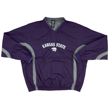1990s Kansas State Wildcats Starter Pullover Windbreaker Jacket - 9/10 - (XL)