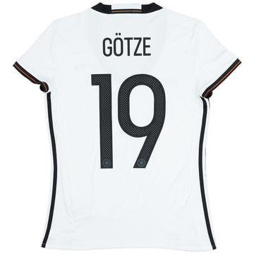 2015-16 Germany Home Shirt Gotze #19 - 9/10 - (Women's M)
