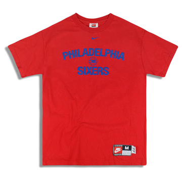 1997 Philadelphia 76ers Nike Rewind Tee M