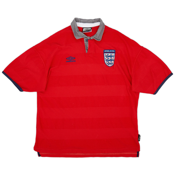 1999-01 England Away Shirt - 5/10 - (XL)
