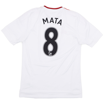 2015-16 Manchester United Away Shirt Mata #8 - 8/10 - (S)