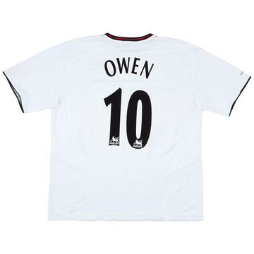 2003-04 Liverpool Away Shirt Owen #10 - 8/10 - (XL)