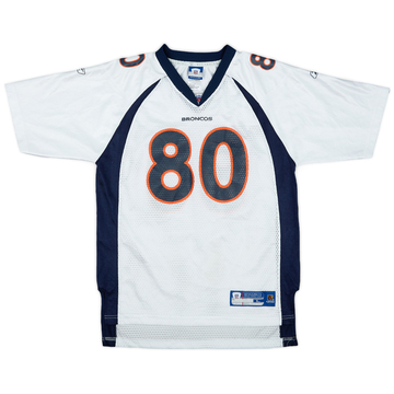 2005-06 Denver Broncos Smith #80 Reebok On Field Away Jersey - 8/10 - (L.Boys)