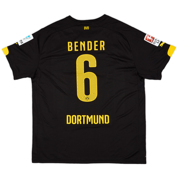 2014-16 Borussia Dortmund Away Shirt Bender #6 (XL)