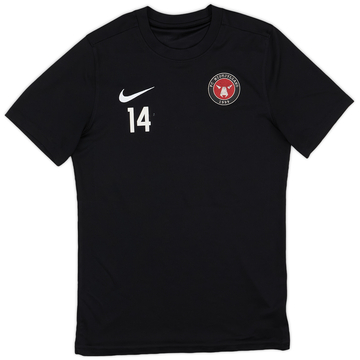 2020-21 FC Midtjylland Nike Player Issue Training Shirt #14 - 6/10 - (S)